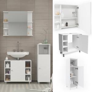 Mobilier de salle de bains Fynn Blanc