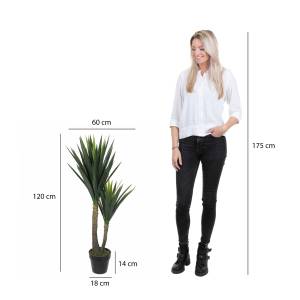 Plante artificielle Yucca 60 x 120 x 60 cm