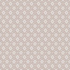 Vliestapete Whitebrook Grau - Papier - Kunststoff - Textil - 52 x 52 x 1000 cm