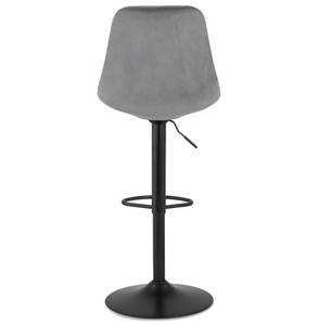 Tabouret De Bar MIKE Noir - Gris