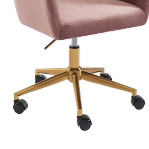 Fauteuil de bureau MONACO Rose foncé