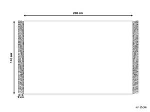 Teppich EMIRLER 140 x 140 x 200 cm