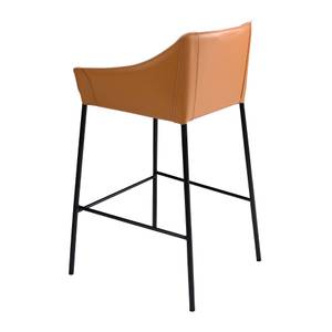 Tabouret 4145 Marron - Cuir synthétique - Textile - 59 x 92 x 55 cm