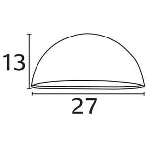 Wandleuchte Scorpius Maxi Schwarz