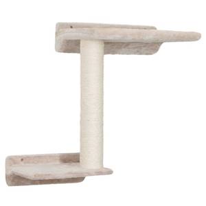 Arbre à chat 425771 Beige - Bois massif - 30 x 1 x 41 cm