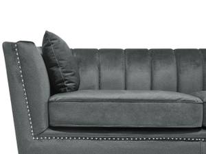 2-Sitzer Sofa GAULA Grau - Silber