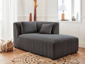 Ecksofa VICTOIRE Dunkelgrau