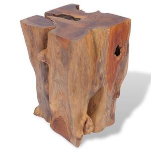 Tabouret 243469 Marron - Bois massif - Bois/Imitation - 30 x 40 x 30 cm