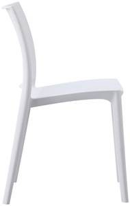 Chaises de jardin Meton Blanc - Matière plastique - 42 x 81 x 49 cm