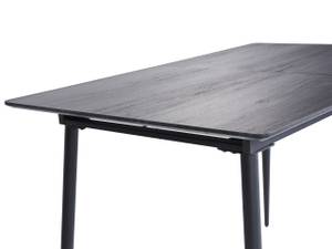 Table de salle à manger GELANDA Noir - Gris - Bois manufacturé - 80 x 78 x 120 cm