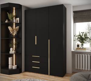 Garderobe Inova 1 Z17 Schwarz - Gold