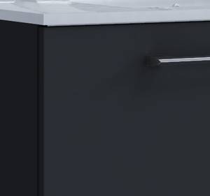 2 pièces lavabo Badinos 3 Noir - Largeur : 60 cm