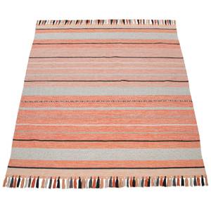 Hochflor-Teppich Kilim 213 Orange - 80 x 150 cm