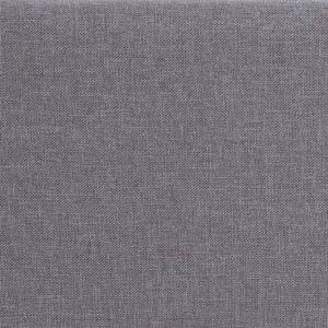 Lit 180x200 cm gris NIZZA 180x200 cm Gris - Textile - 192 x 30 x 216 cm