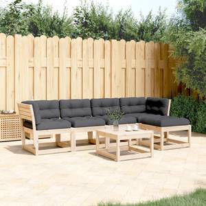 Gartensitzgruppe K4978(5-tlg) Braun - Massivholz - 78 x 73 x 64 cm