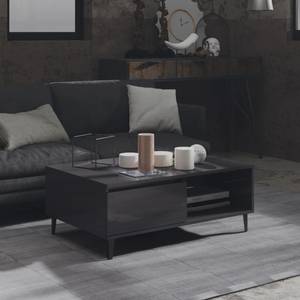 Couchtisch D456 Hochglanz Grau