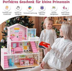 Puppenhaus TP10148PI Pink - Holzwerkstoff - 25 x 70 x 60 cm