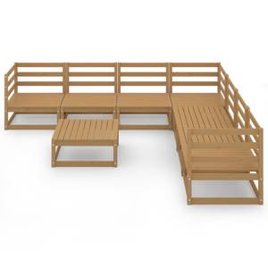 Gartenmöbel-Set Braun - Massivholz - Holzart/Dekor - 70 x 30 x 70 cm