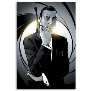 Leinwandbild James Bond Nikita Abakumov 40 x 60 cm