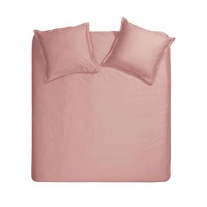 Bettbezug - Satin - 240x200/220cm - Rosa 240 x 6 cm