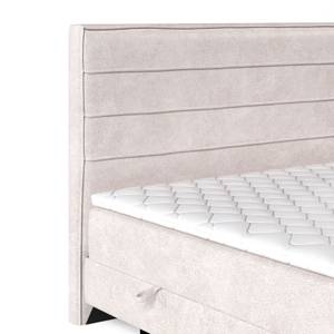 Boxspringbett Chiasso Beige - Breite: 123 cm