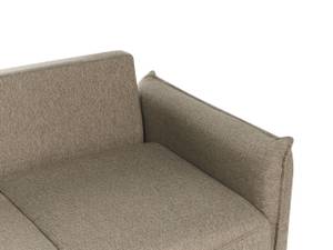 Schlafsofa KRAMA Schwarz - Braun - Textil - 225 x 62 x 93 cm