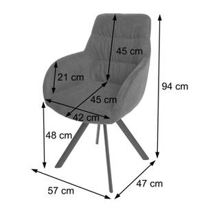 Esszimmerstuhl J69 Anthrazit