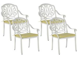 Chaise de jardin ANCONA Vert - Blanc