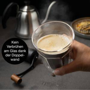 Kelch Kaffegläser 4x280ml doppelwandig 21 x 13 x 21 cm