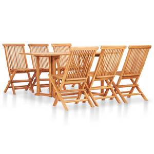 Gartenmöbel Set Braun - Massivholz - Holzart/Dekor - 90 x 75 x 150 cm