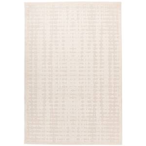 Tapis de salon moderne et design WEBO Blanc - 80 x 160 cm