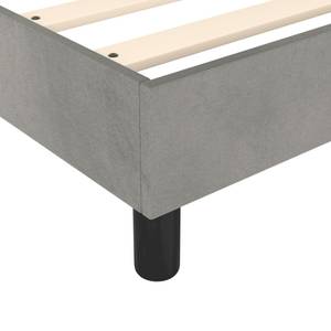 Boxspringbett 3017513-4 Hellgrau - 193 x 35 cm