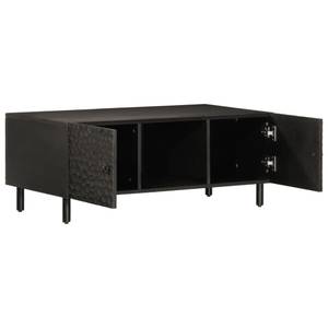 Couchtisch D459 Schwarz - Massivholz - 54 x 40 x 100 cm