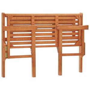 Banc pliable 47293 Marron - Bois massif - Bois/Imitation - 53 x 81 x 81 cm