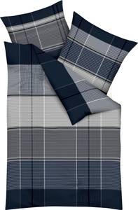 Bettwäsche 207161 2-teilig Blau - Textil - 135 x 1 x 200 cm