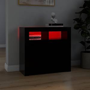 Sideboard 3009229 Schwarz - 80 x 35 cm