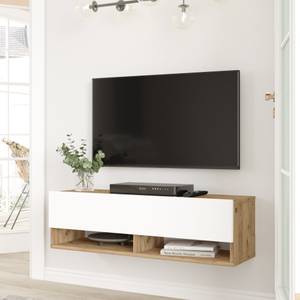 Meuble TV Laitila Blanc - Largeur : 100 cm