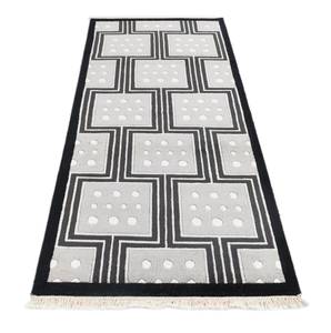 Tapis de passage Darya CMXLIV Noir - Textile - 81 x 1 x 206 cm