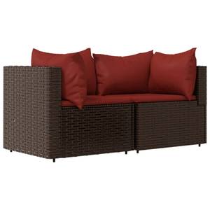 Ecksofa 3029629-4 (2er Set) Braun - Rot