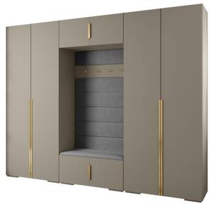 Garderobe Inova 1 Z9 Gold - Grau - Gold