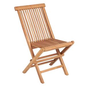 Gartenstuhl EMPIRE TEAK Braun - Massivholz - Holzart/Dekor - 47 x 89 x 63 cm