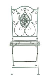 Chaises de jardin Sibell Lot de 2 Vert