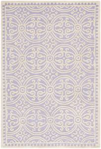 Wollteppich Marina Beige - Violett - 120 x 180 cm