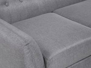 3-Sitzer Sofa MOTALA Grau - Hellgrau - Eiche Hell