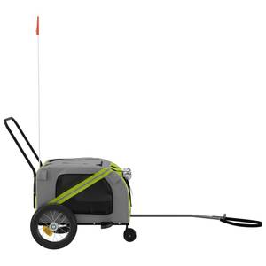 Remorque vélo pour chien 3028771-1 Vert - 52 x 122 cm