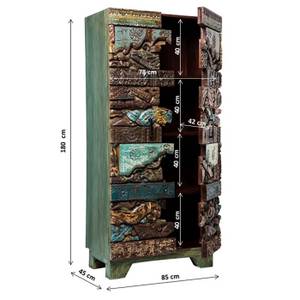 Armoire Shanti Puzzle Multicolore