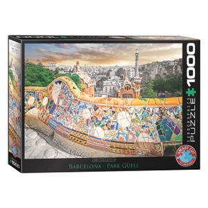 Puzzle Barcelona 1000 Teile Papier - 26 x 6 x 36 cm