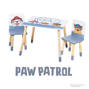 Kindersitzgruppe Paw Patrol Blau - Holzwerkstoff - 60 x 54 x 50 cm