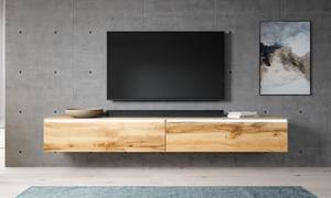 FURNIX meuble tv BARGO avec LED Imitation chêne wotan