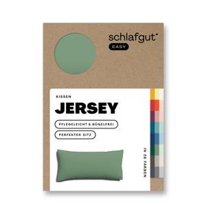 Kissenbezug Jersey Grün - 40 x 80 cm